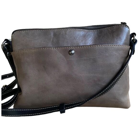 Vtg Patricia Nash Distressed Leather Crossbody Handbag Purse Glaze Avellino - Picture 7 of 13